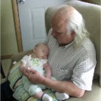 Uncle Tom and Daniel asleep 2